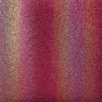 Glittery red and gold vinyl swatch