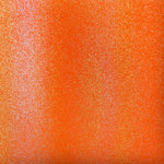 Glittery orange vinyl swatch