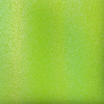 Glittery bright green vinyl swatch