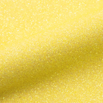 Close up of bright yellow glitter vinyl