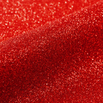 Red glittery vinyl roll