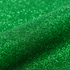 Close-up of green glittery fabric texture