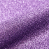 Close-up of purple glitter vinyl
