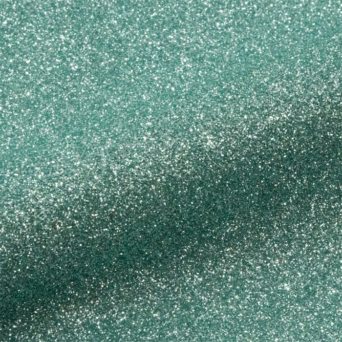 Teal glittery texture background