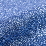 Close-up of blue glittery vinyl