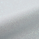 Silver glitter texture on a light gray background