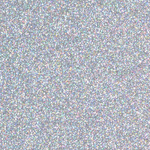 Silver gilttery vinyl swatch