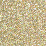 Close up of gold glitter vinyl