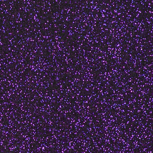 Purple glittery vinyl swatch