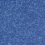 Blue glittery vinyl swatch