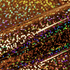 Close-up of multicolored vinyl with a brown base.