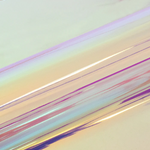 Translucent holographic vinyl roll