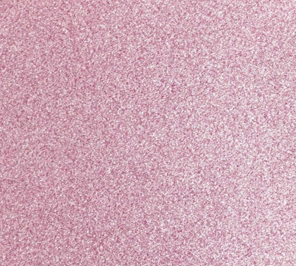 Pink glittery vinyl swatch