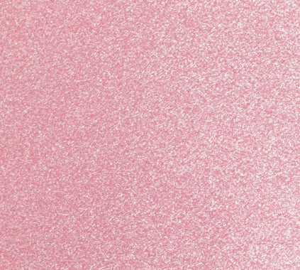 Pink glittery vinyl swatch