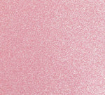 Pink glittery vinyl swatch