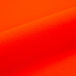 Close-up of textured orange vinyl roll