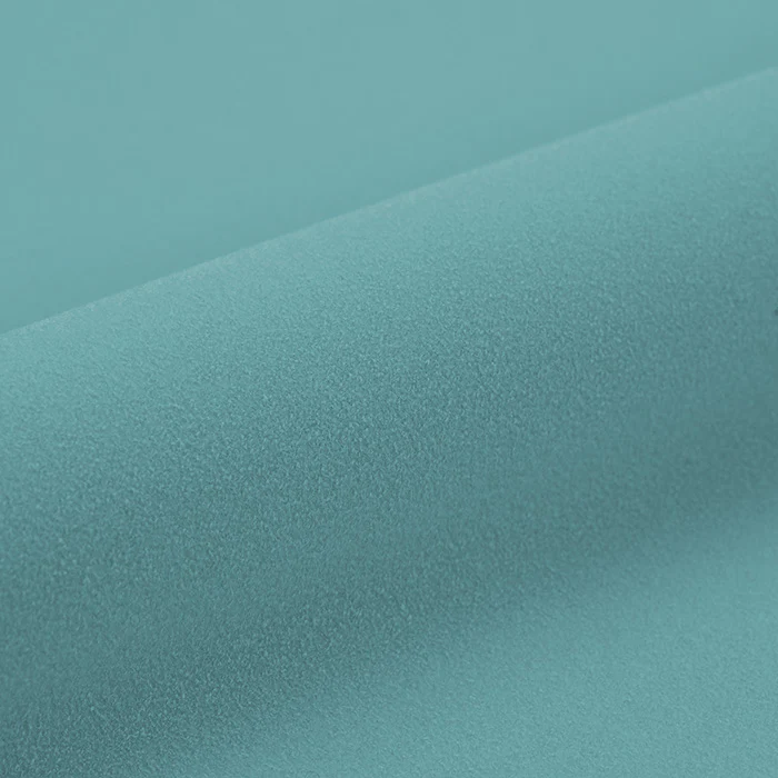 Teal textured vinyl roll