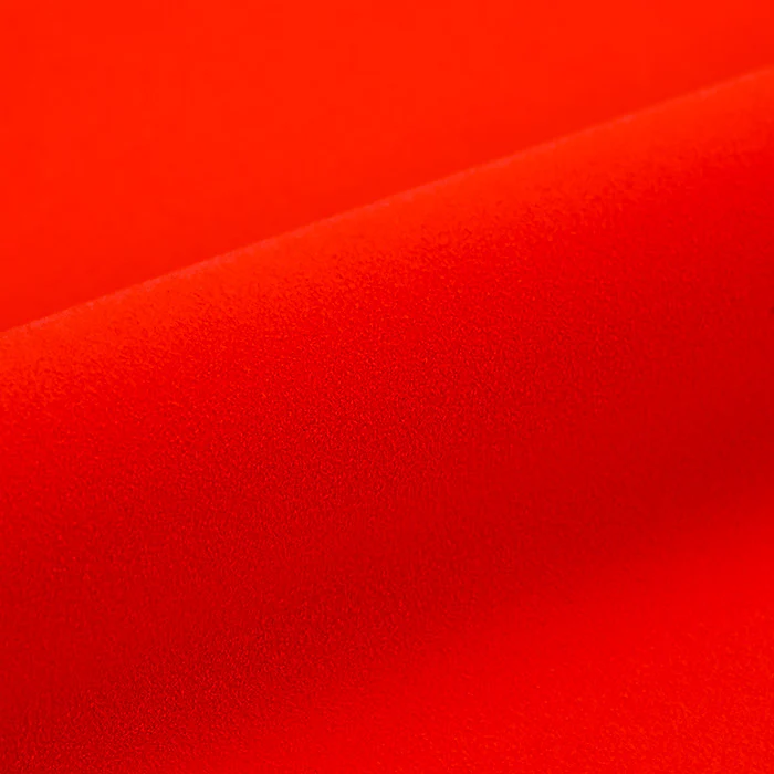 Close-up of coral vinyl roll