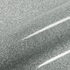 Close-up of a textured silver vinyl roll