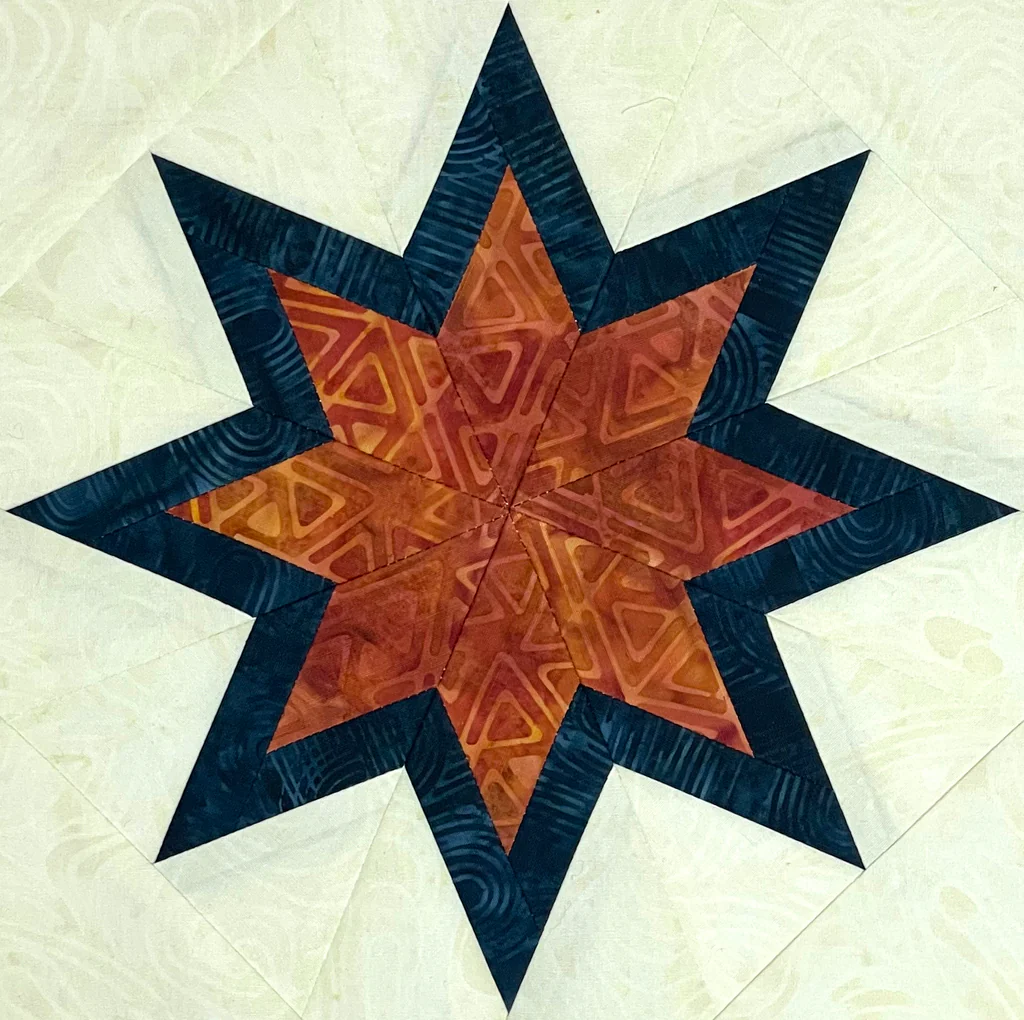 Studio 180 Design Edged Wedge Star Technique Sheet DTEC36