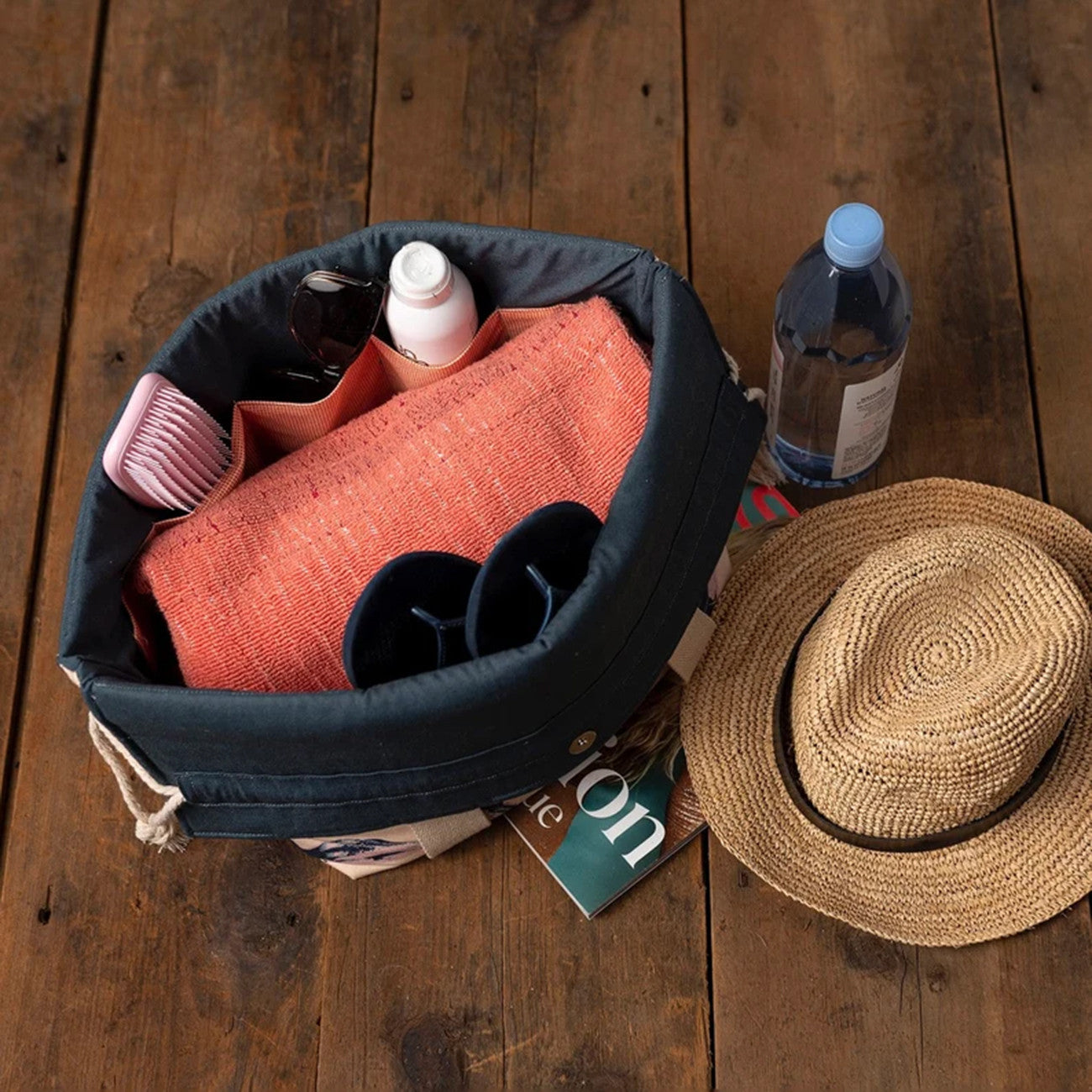 Studio M Squared The Parkview Unique Fold-down Tote Pattern SMST006