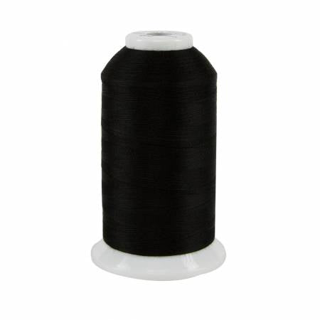 Superior Threads So Fine! Polyester 50wt 3280yd Cone Black 116-02-411