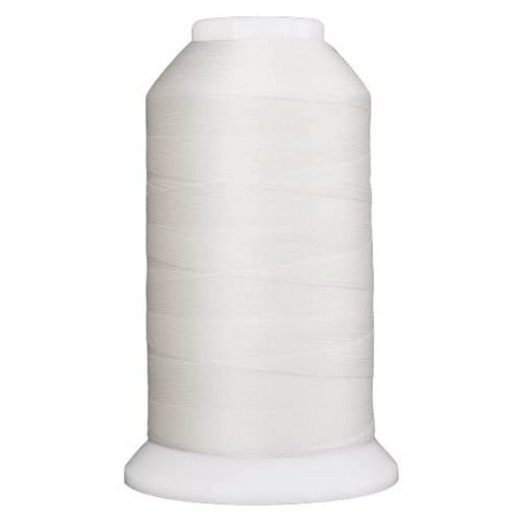 Superior Threads So Fine! Polyester 50wt 3280yd Cone Snow 116-02-401