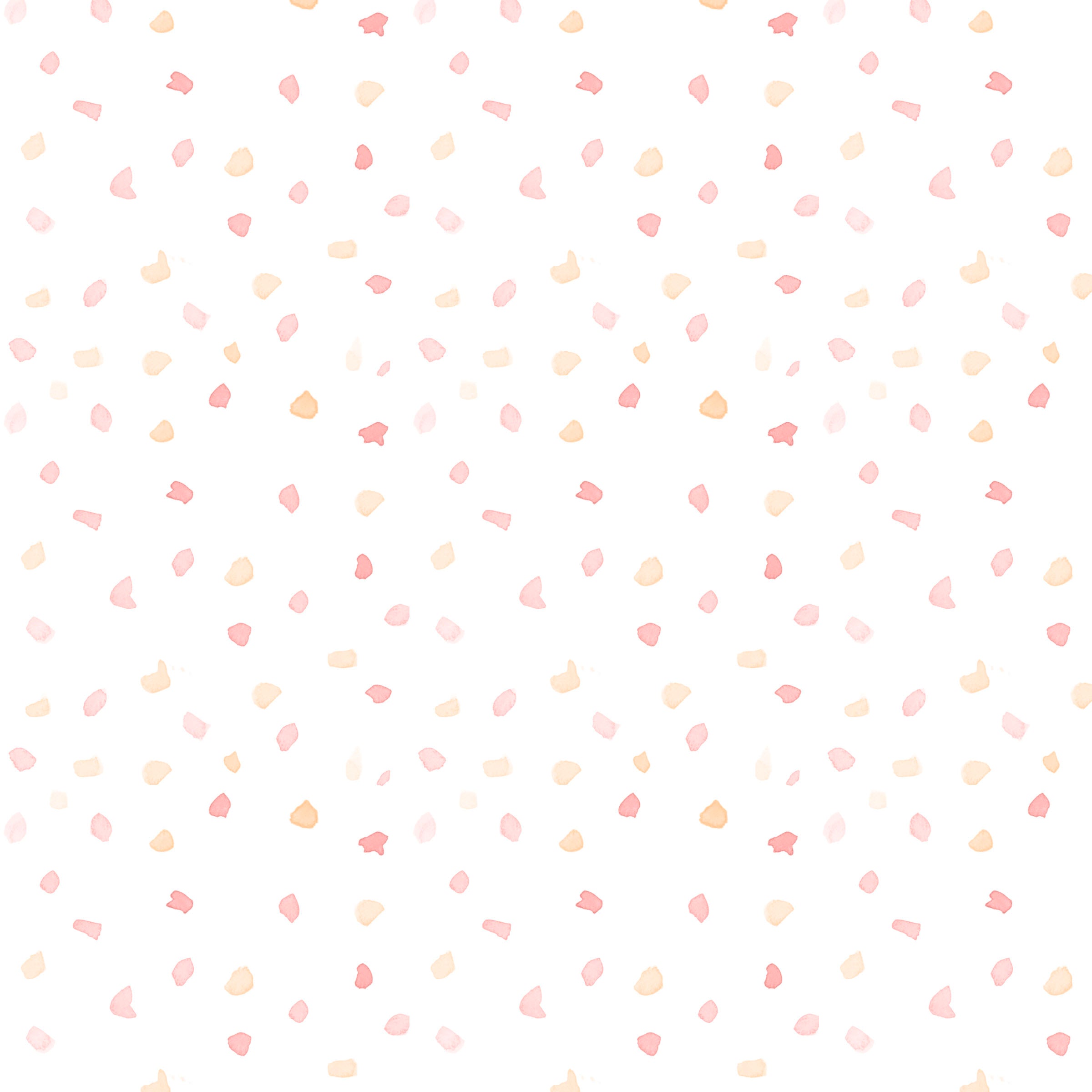 Fabric Lumin Tide + Loom Red/Orange Spots Easy Listening Vol. 1 by the Quarter Yard T100-005-154