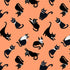 Fabric Lumin Tide + Loom Coral Kitties Kitties in the Conservatory by the Quarter Yard T105-002-499