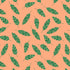 Fabric Lumin Tide + Loom Coral Leaves Kitties in the Conservatory by the Quarter Yard T105-004-488