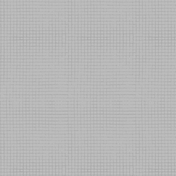 Fabric Lumin Tide + Loom Gray Grid Kitties in the Conservatory by the Quarter Yard T105-006-999