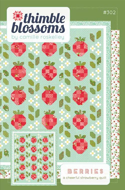 Thimble Blossoms Berries Bloomsberry Quilt Pattern TB-302