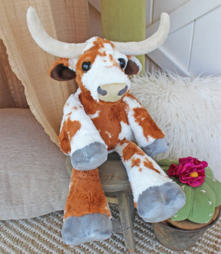 The Rustic Horseshoe Blissful Bovine Stuffable Sewing Pattern PATTRN-8042A