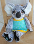 The Rustic Horseshoe Kwirky Koala Stuffable Sewing Pattern PATTRN-8042L