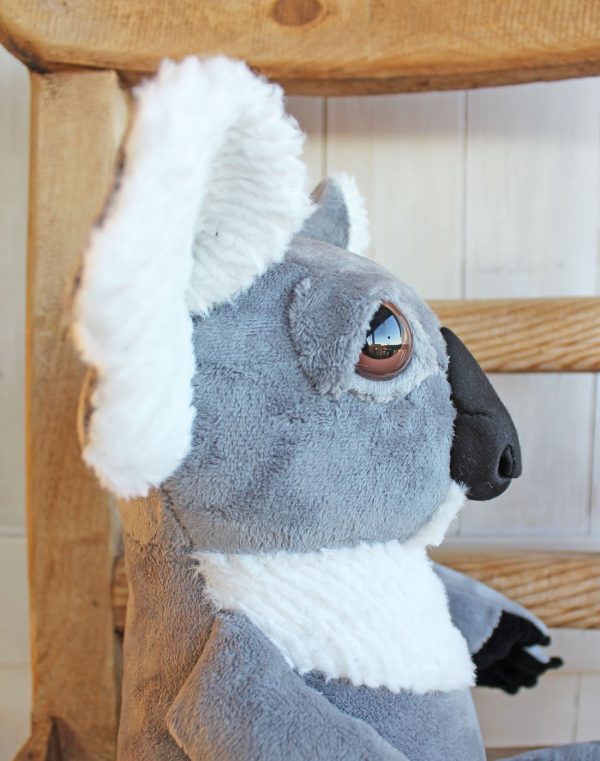 The Rustic Horseshoe Kwirky Koala Stuffable Sewing Pattern PATTRN-8042L