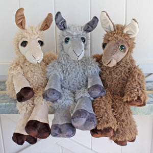 The Rustic Horseshoe Llofty Llama & Astute Alpaca Stuffable Sewing Pattern PATTRN-8042M