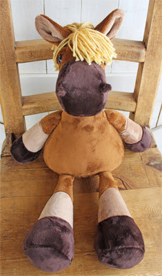 The Rustic Horseshoe Nutty Nag Stuffable Sewing Pattern PATTRN-8042G