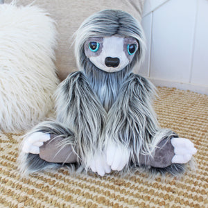 The Rustic Horseshoe Sluggish Sloth Stuffable Sewing Pattern PATTRN-8042K