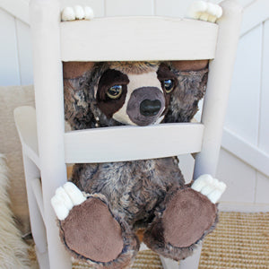 The Rustic Horseshoe Sluggish Sloth Stuffable Sewing Pattern PATTRN-8042K