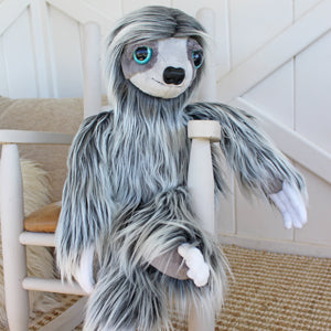 The Rustic Horseshoe Sluggish Sloth Stuffable Sewing Pattern PATTRN-8042K