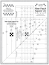 Studio 180 Design Nine Patch Square Up Ruler DT30