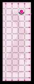 Tula Pink Notions 4.5x12.5" Nonslip Rabbit Cutting Ruler TP4X12 for Sale at World Weidner