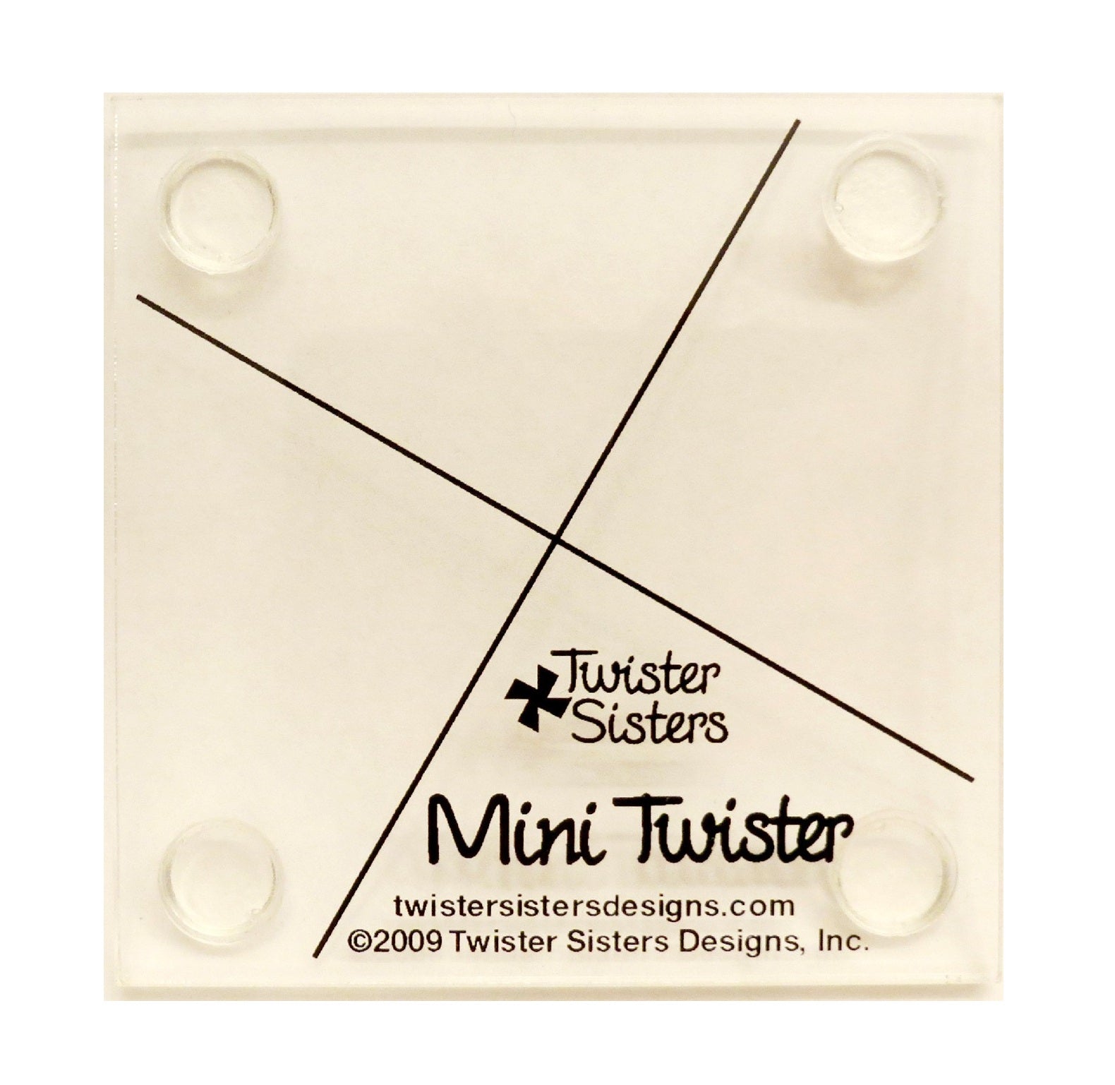Twister Sisters Mini Twister Pinwheel Ruler MINITWISTER