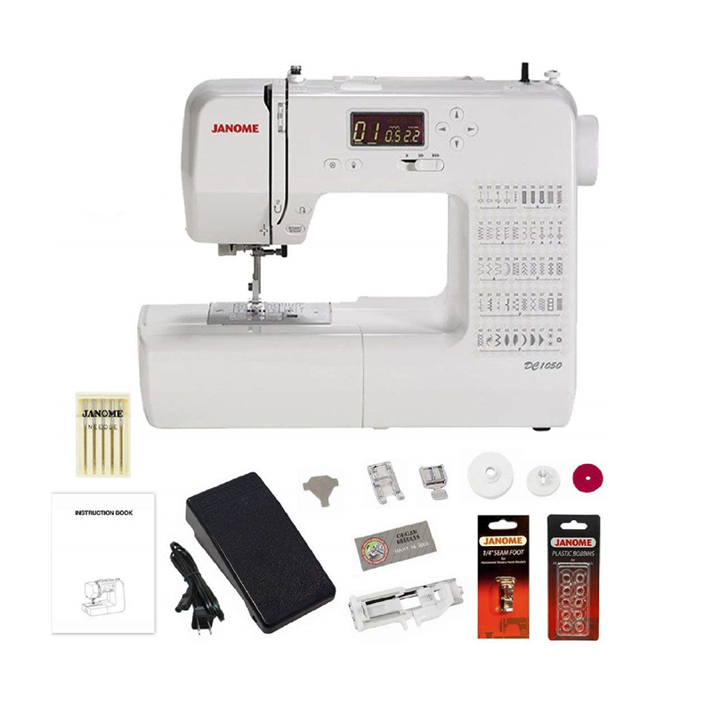 image of the Janome DC1050 Sewing Machine bonus package a