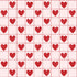 Fabric P&B Light Pink Hearts Check Valentine's Minis by the Quarter Yard 6513-LTPINK