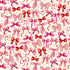 Fabric P&B Ecru Bows Valentine's Minis by the Quarter Yard 6520-ECRU