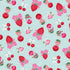 Fabric P&B Teal Cherries and Strawberries Valentine's Minis by the Quarter Yard 6521-TEAL