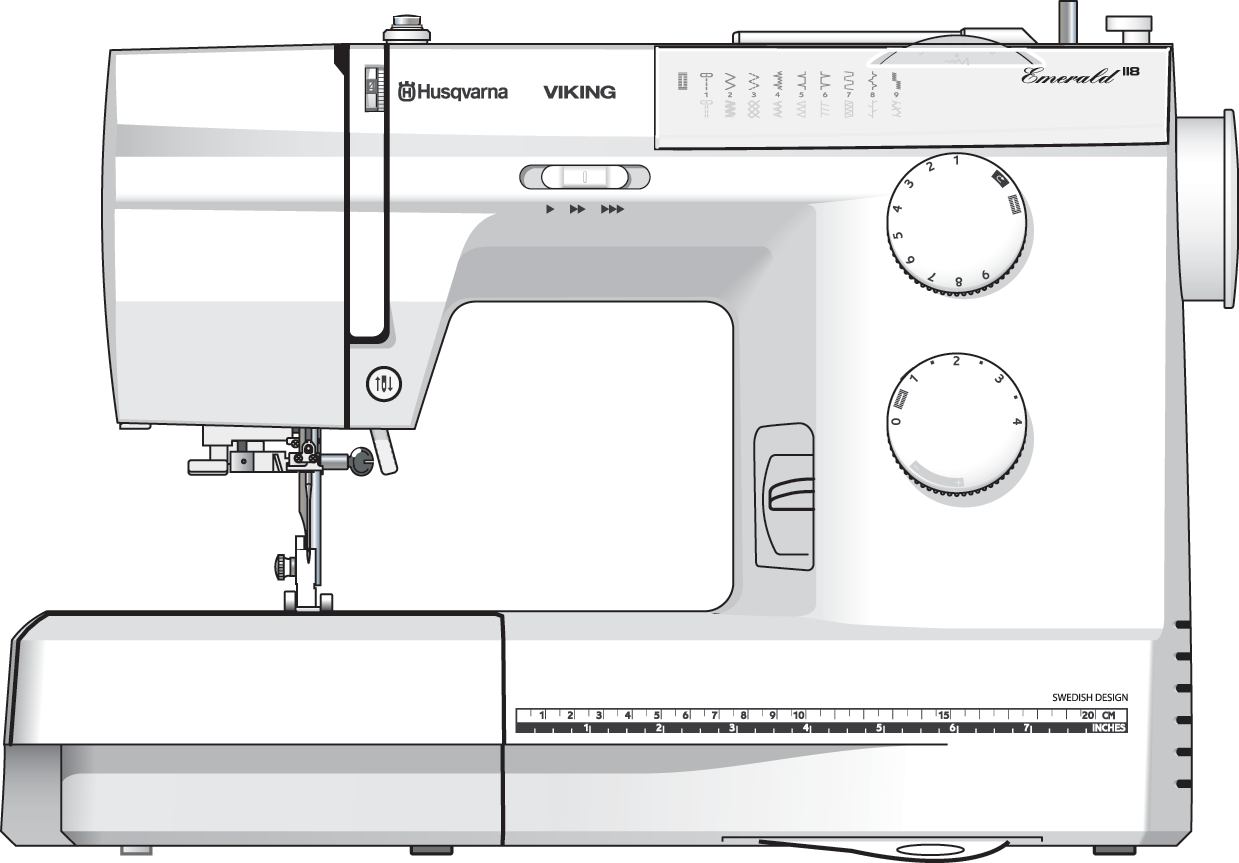 Husqvarna Viking EMERALD™ 118 Sewing Machine