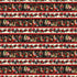 Fabric Lumin White Owl Textiles Multi Border Stripe Curiouser & Curiouser by the Quarter Yard W130-037-951