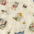 Fabric Lumin White Owl Textiles Parchment Large Mushroom Toss Beneath the Canopy by the Quarter Yard W150-014-157